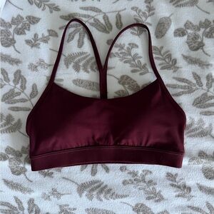 Lululemon Flow Y - Garnet